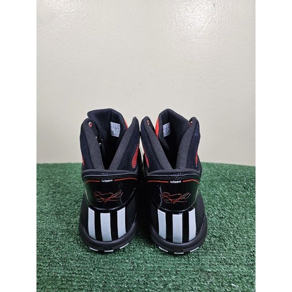 Adidas Adizero D Rose 1.5 Restomod Men Size 13 Black Vivid Red GY0245 Basketball - Picture 3 of 12